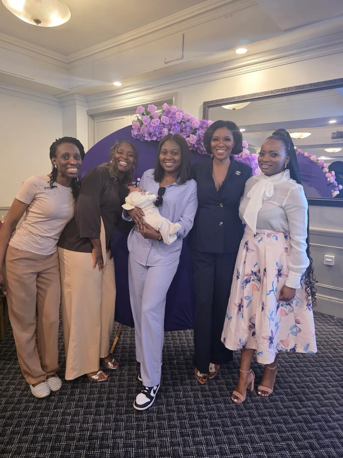 Women of Her Rising Network together at the Crowned and Called Retreat